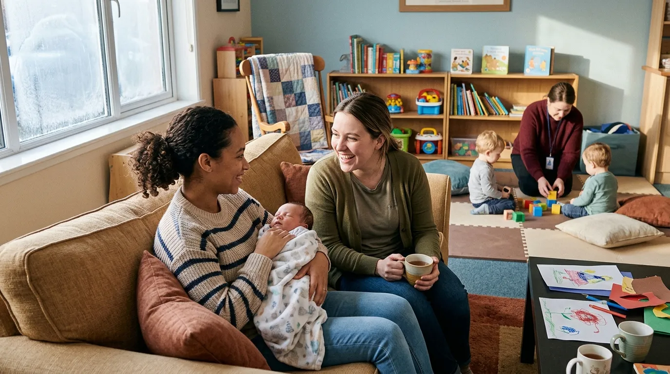 Maison des familles : soutien à la parentalité par l'accueil et l'entraide