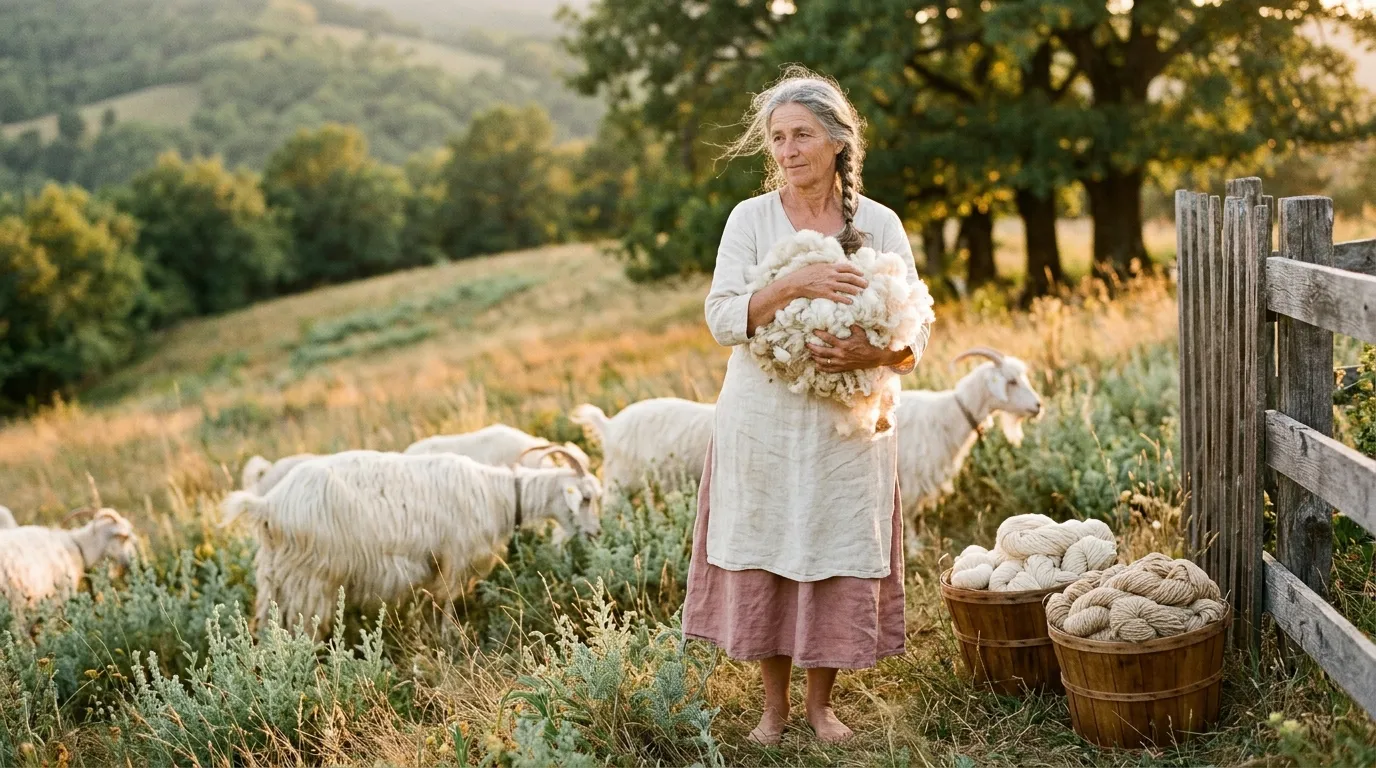 Bergers cathares : mohair et laine de qualité française