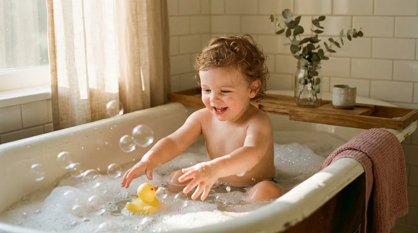 Bubble Buddy : jouet de bain amusant