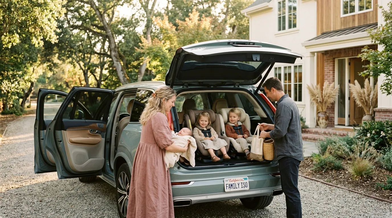Quelle voiture avec 3 isofix arrière ?