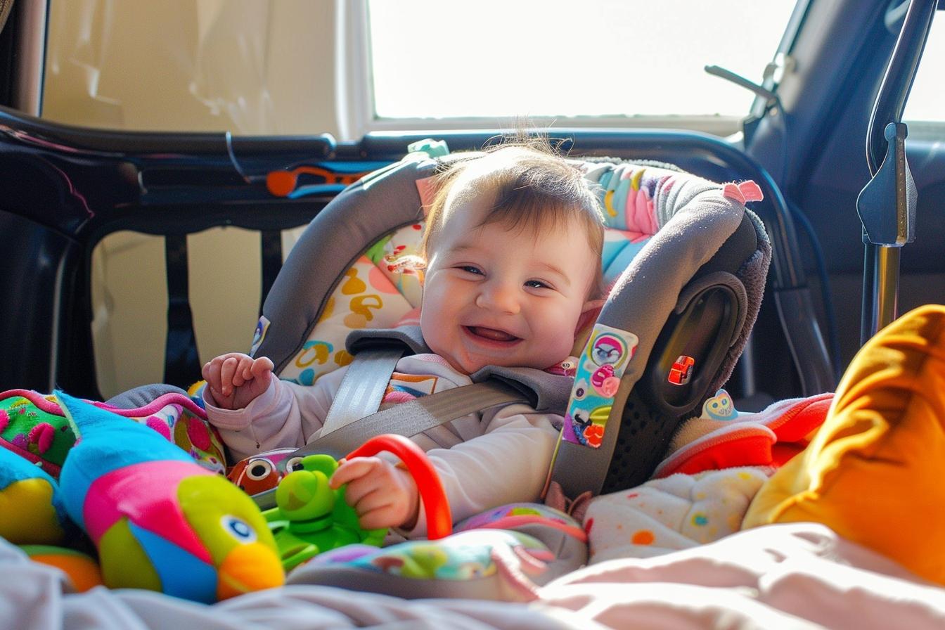 Conseils essentiels pour voyager sereinement avec bébé en siège auto