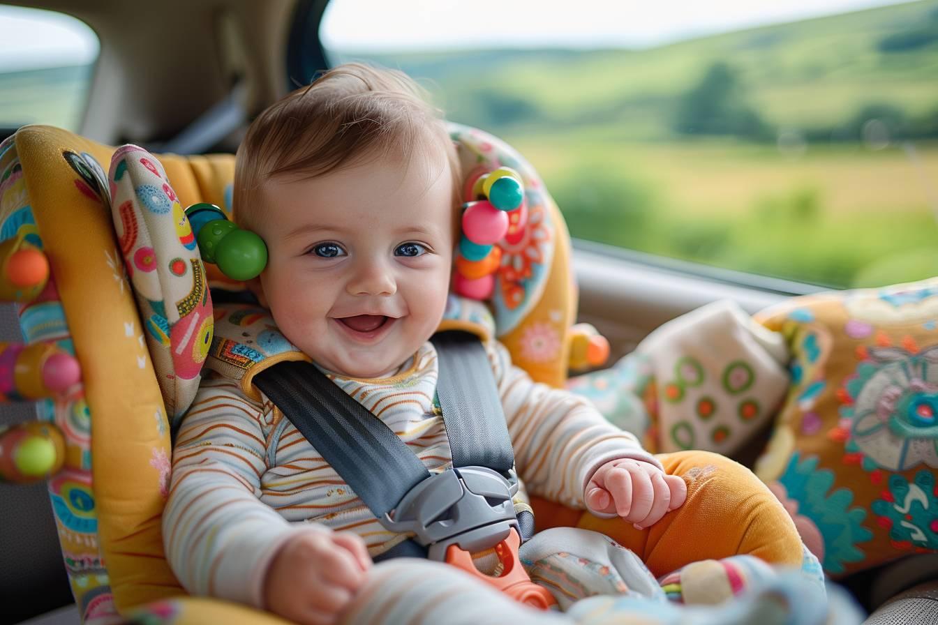 Conseils pour voyager sereinement en voiture avec votre bébé : astuces pour un trajet réussi avec un nourrisson