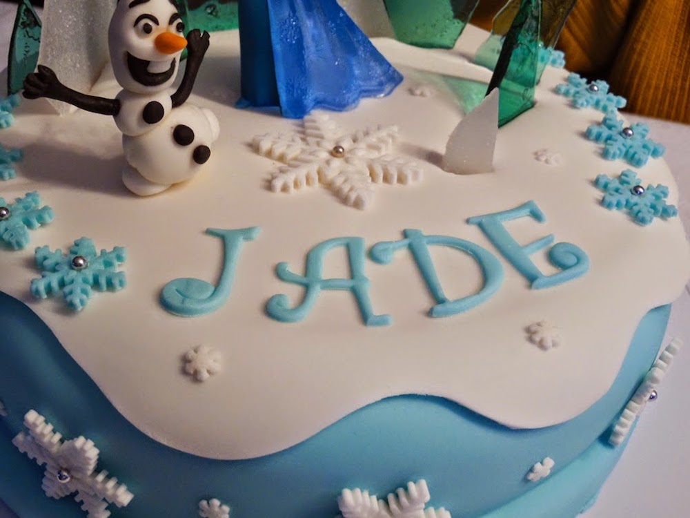 Recette du gâteau d'anniversaire La reine des neiges