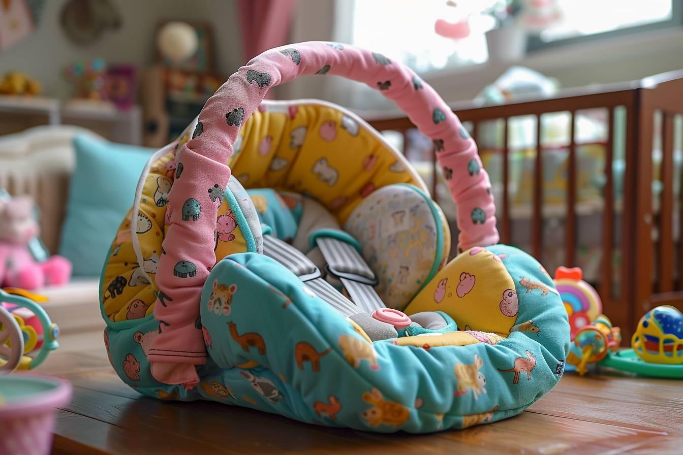 Housse siège auto bébé : protection confortable et lavable pour un voyage sécurisé avec votre enfant