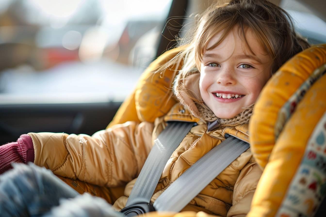 Quand passer du siège auto au rehausseur : âge, taille et sécurité en voiture pour votre enfant